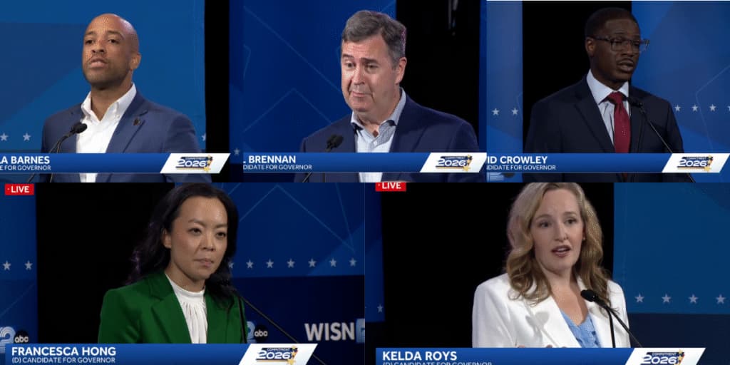 Wisconsin Democratic candidates for governor debate, mostly hold back direct attacks