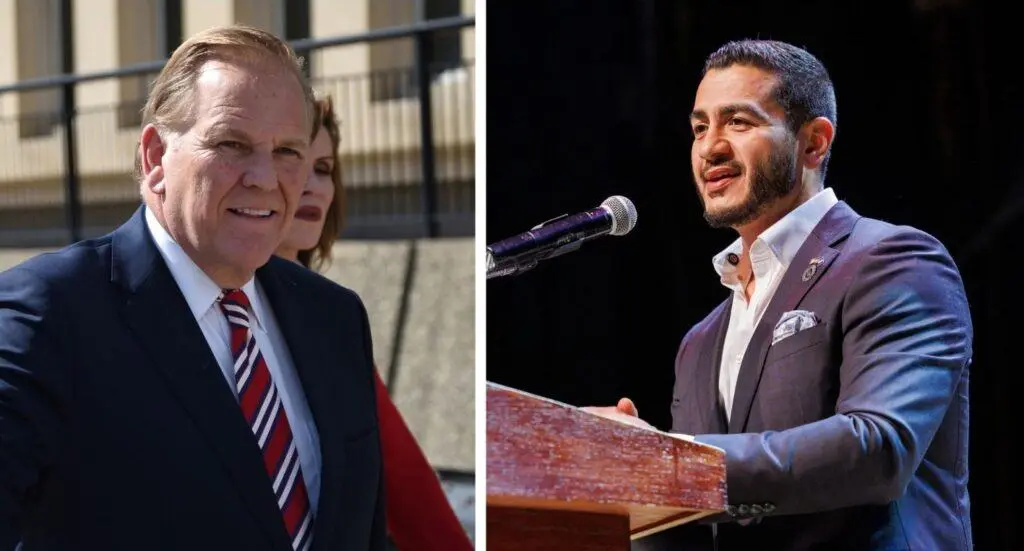 Rogers, El-Sayed outline differing approaches to tariffs and AI during Detroit Economic Club forum