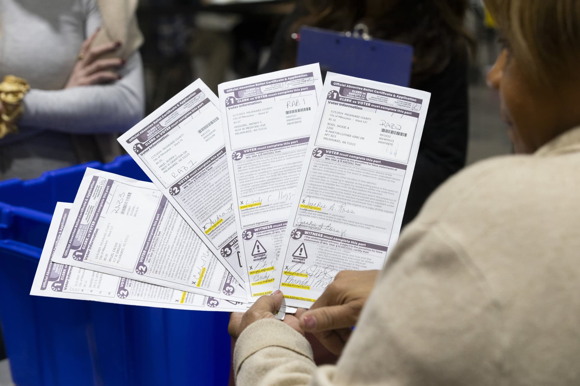 Lawsuit seeks to require Wisconsin clerks to let voters fix problems with their absentee ballots
