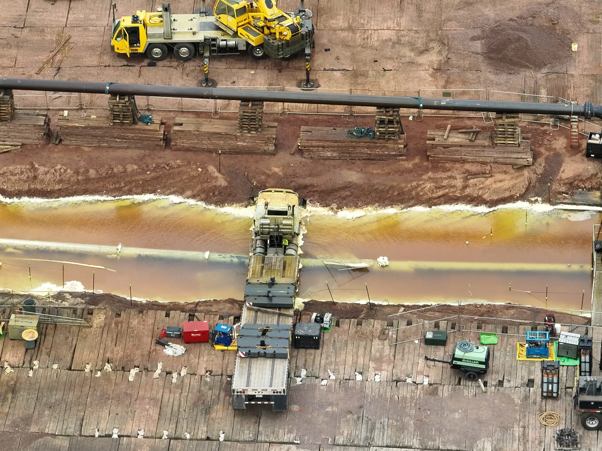 DNR issues notice of violation to Enbridge involving Line 5 reroute and spill response