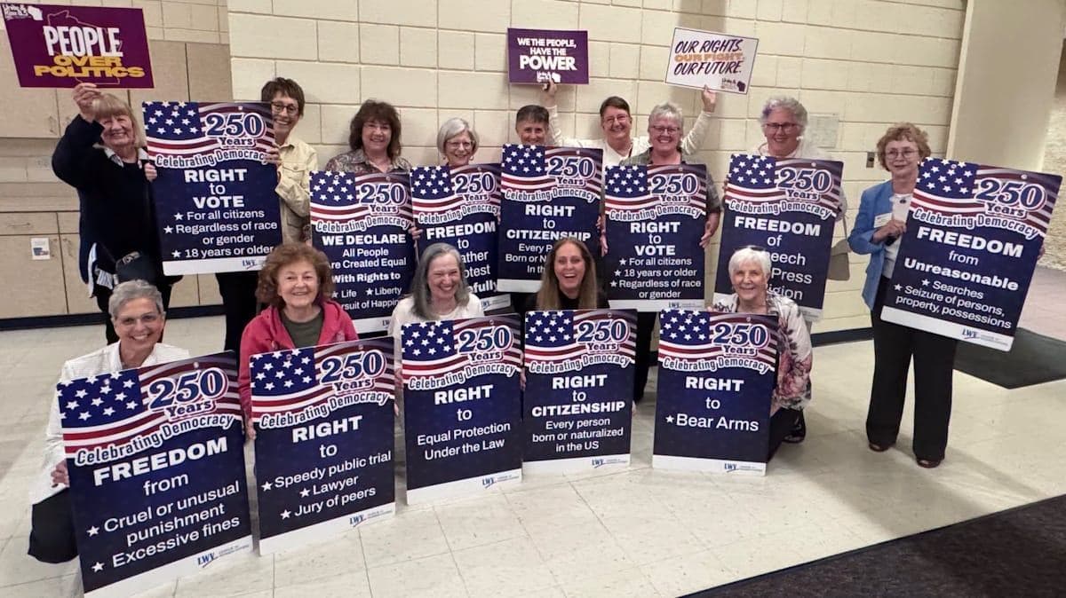 LWV, History Museum Celebrate Democracy at 'Constitution Square'