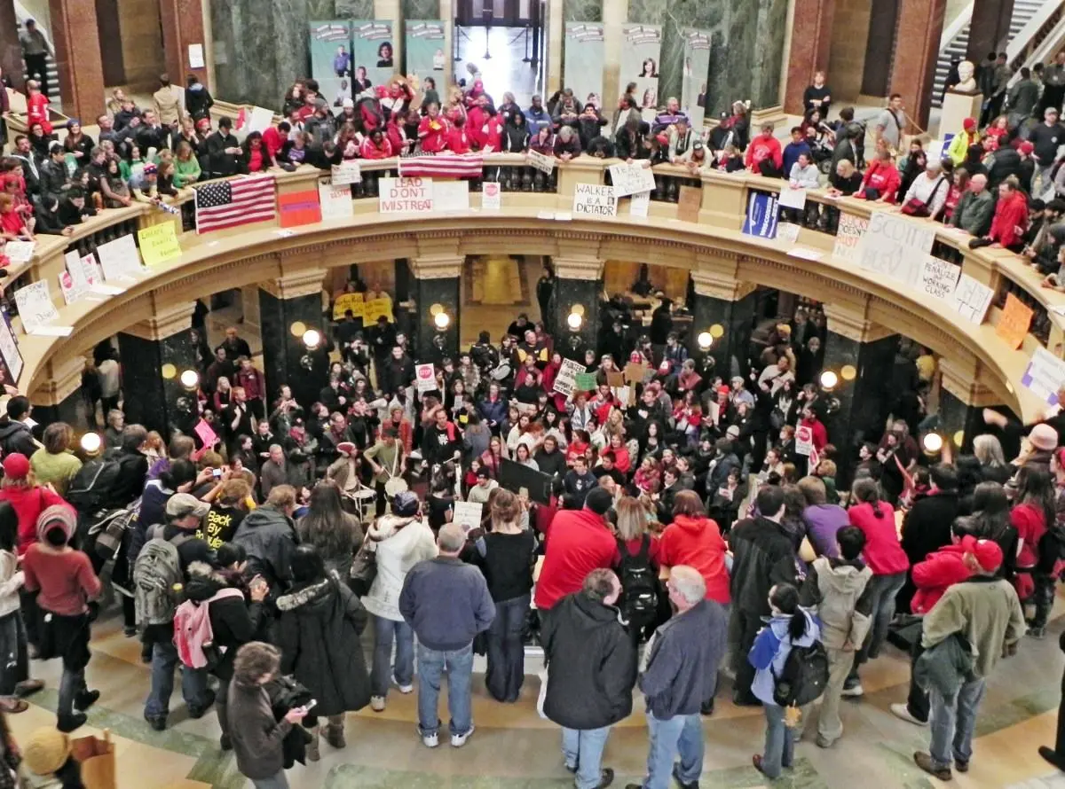 Wisconsin’s controversial anti-union law faces a reckoning this fall. Here’s what that could mean.