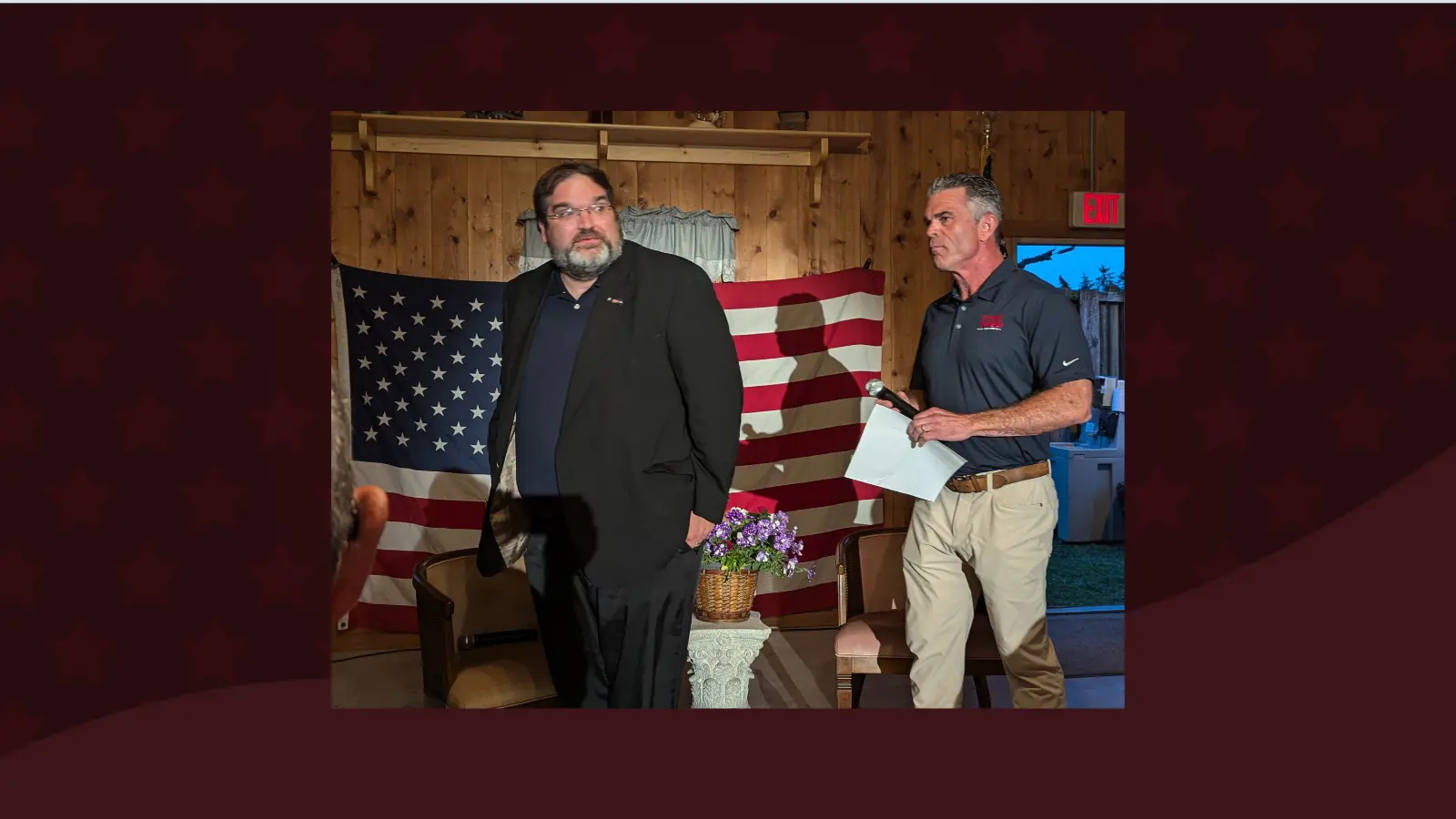 Jacque & Wied attend 8th Congressional District candidate's forum
