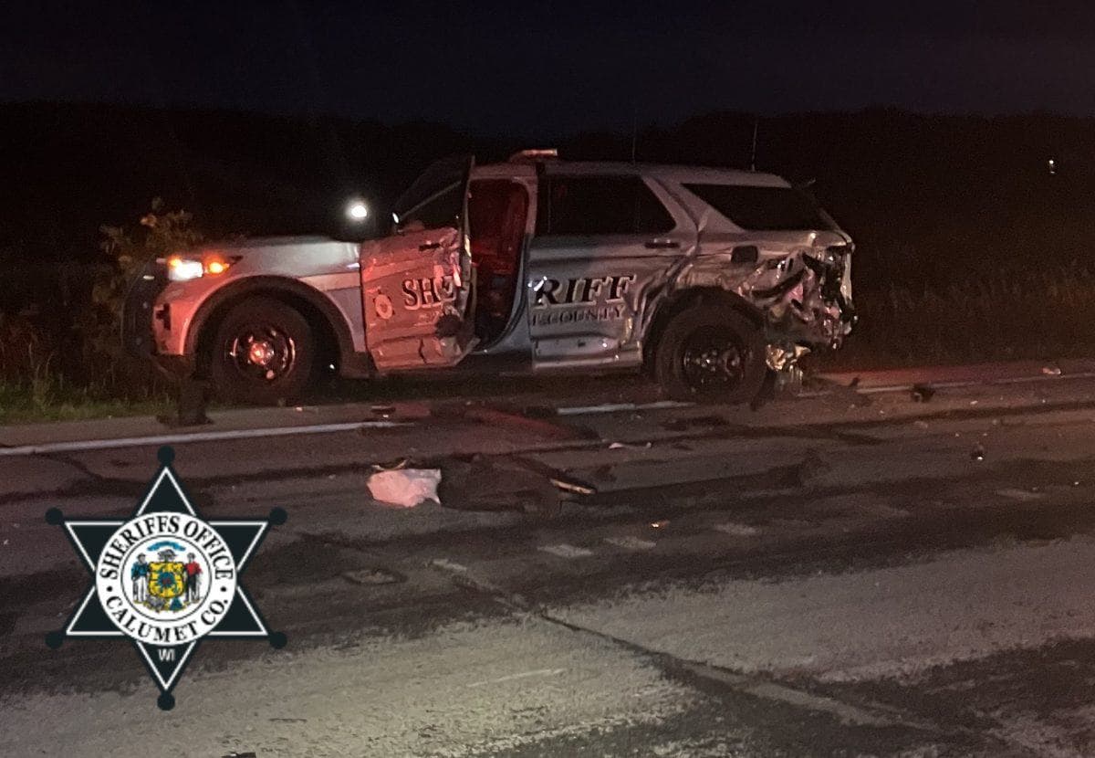 Drunken Driver Hits Deputy's Patrol Car