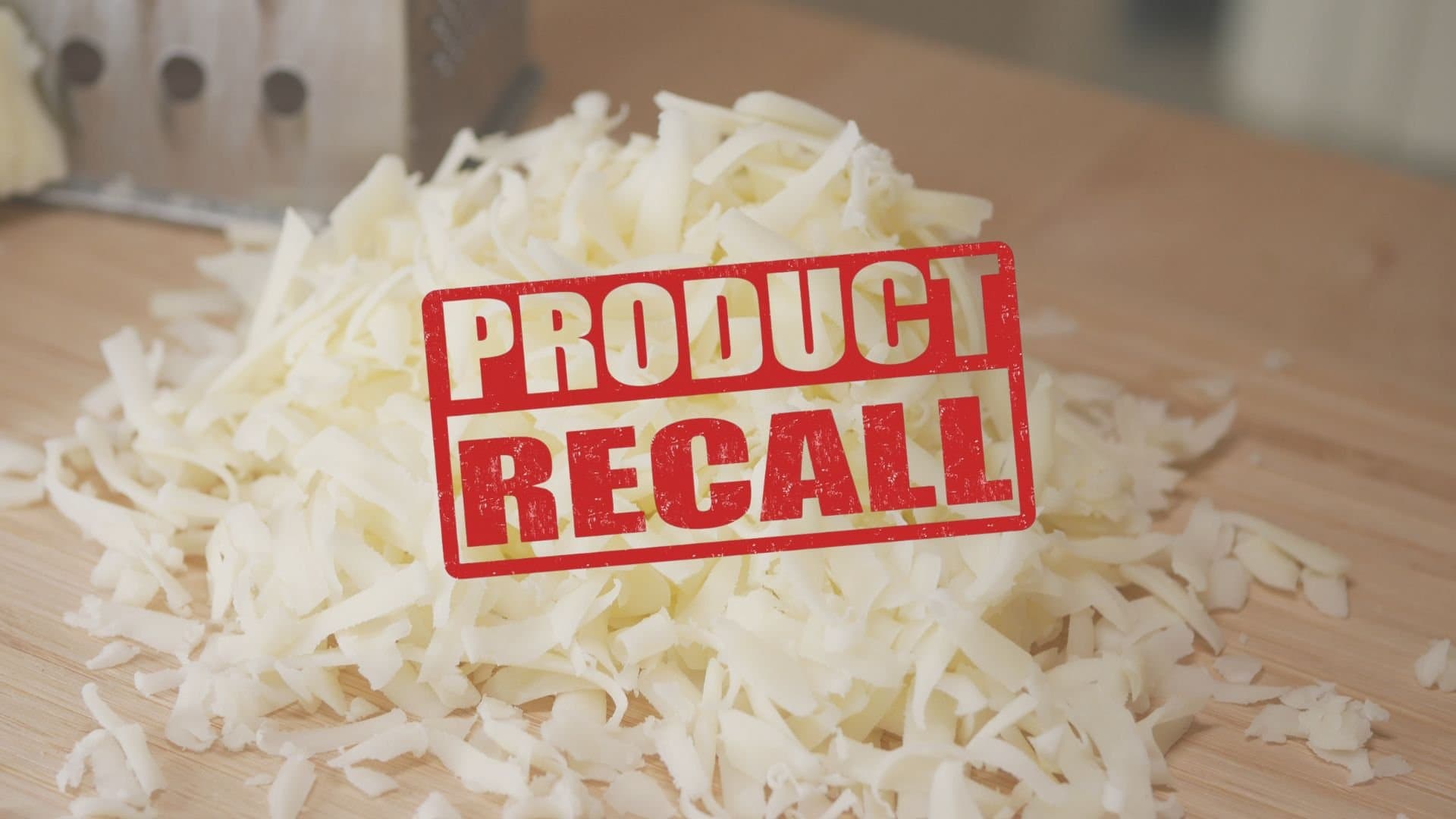 Shredded cheese produced in Ohio and sold in Wisconsin being recalled