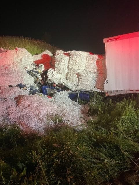 Trucker Injured in Fond du Lac County Crash