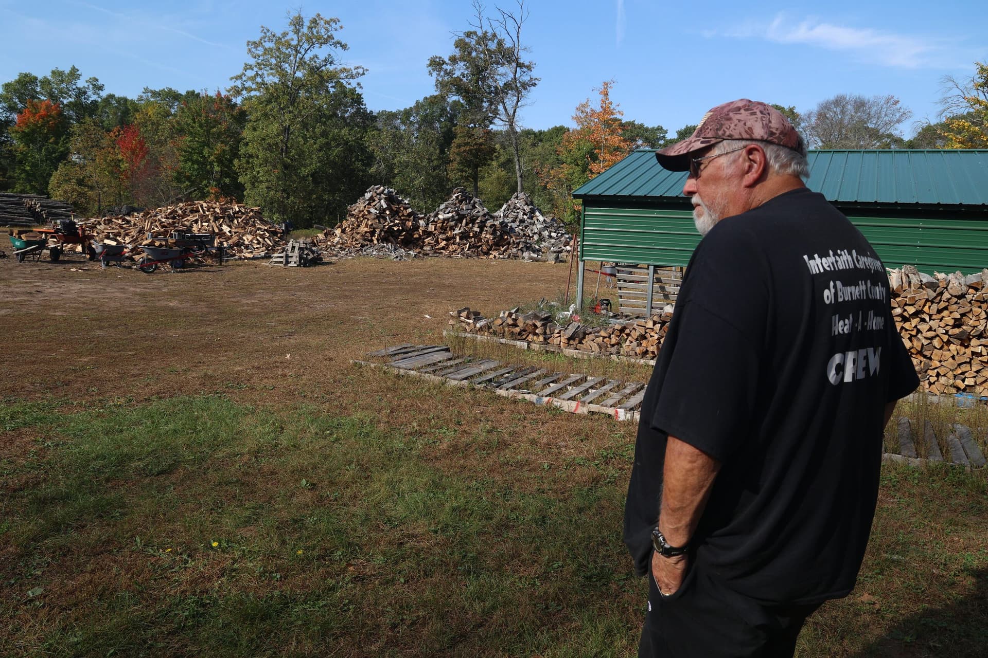 Firewood banks offer heat, and hope, to rural homes in need
