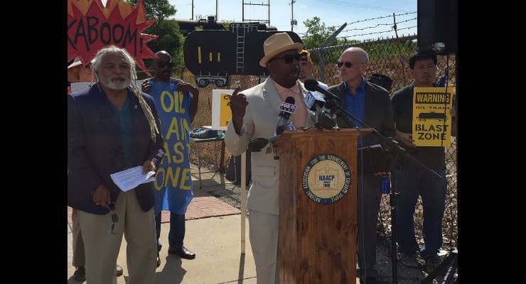 NAACP Calls for Removal of Crude Oil Tankers