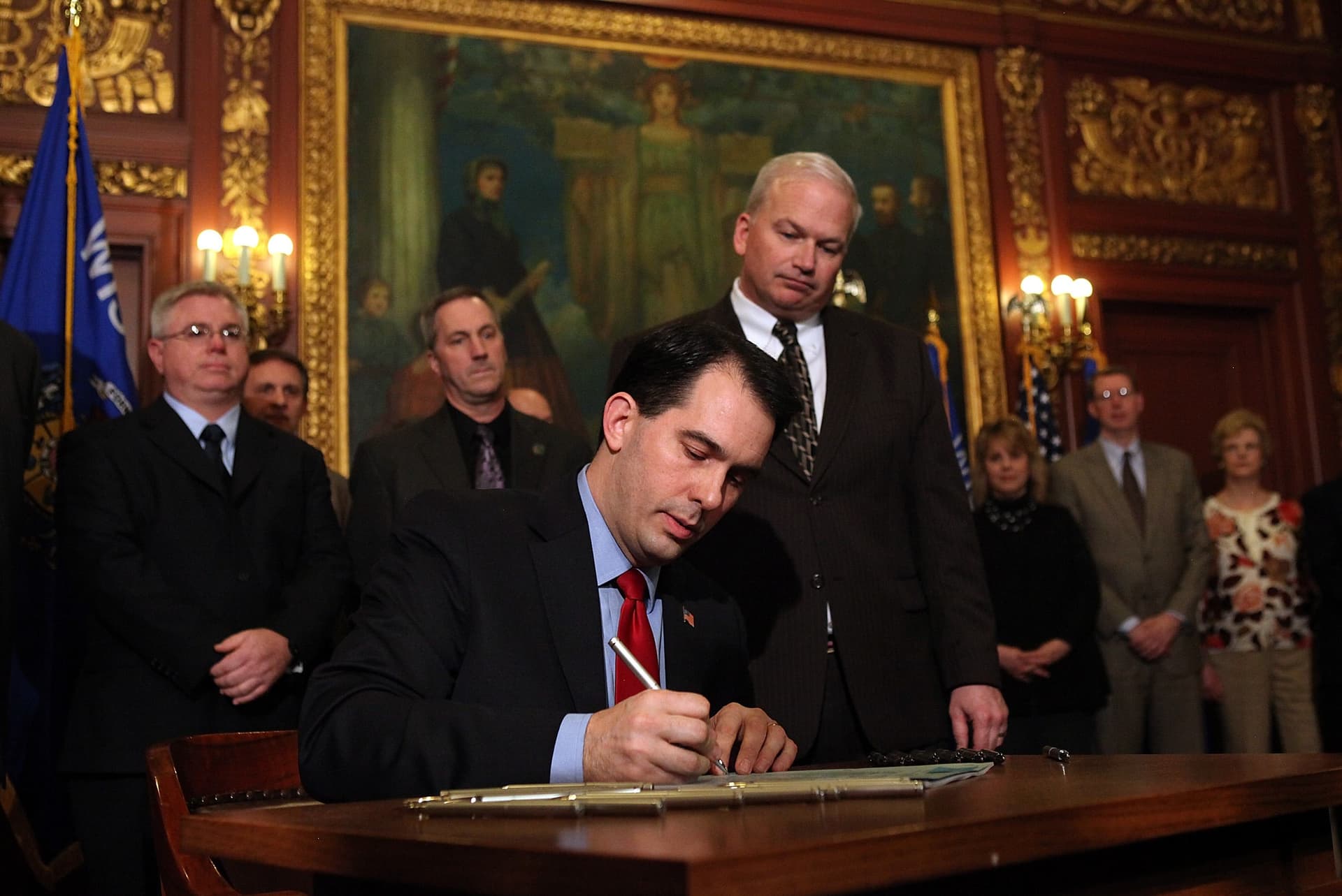 Wisconsin’s controversial anti-union law faces a reckoning this fall: What that could mean