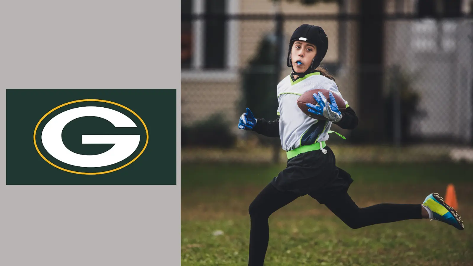 Packers Award Girls' Flag Grants to 7 NEWisco Schools