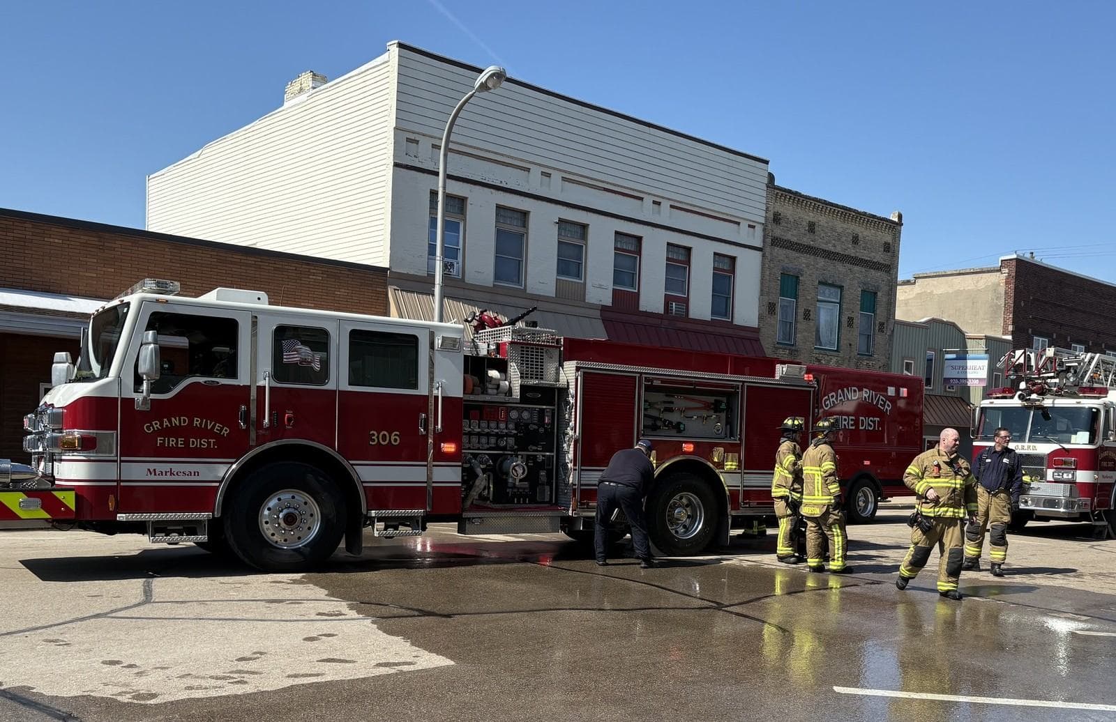 Fire in Markesan