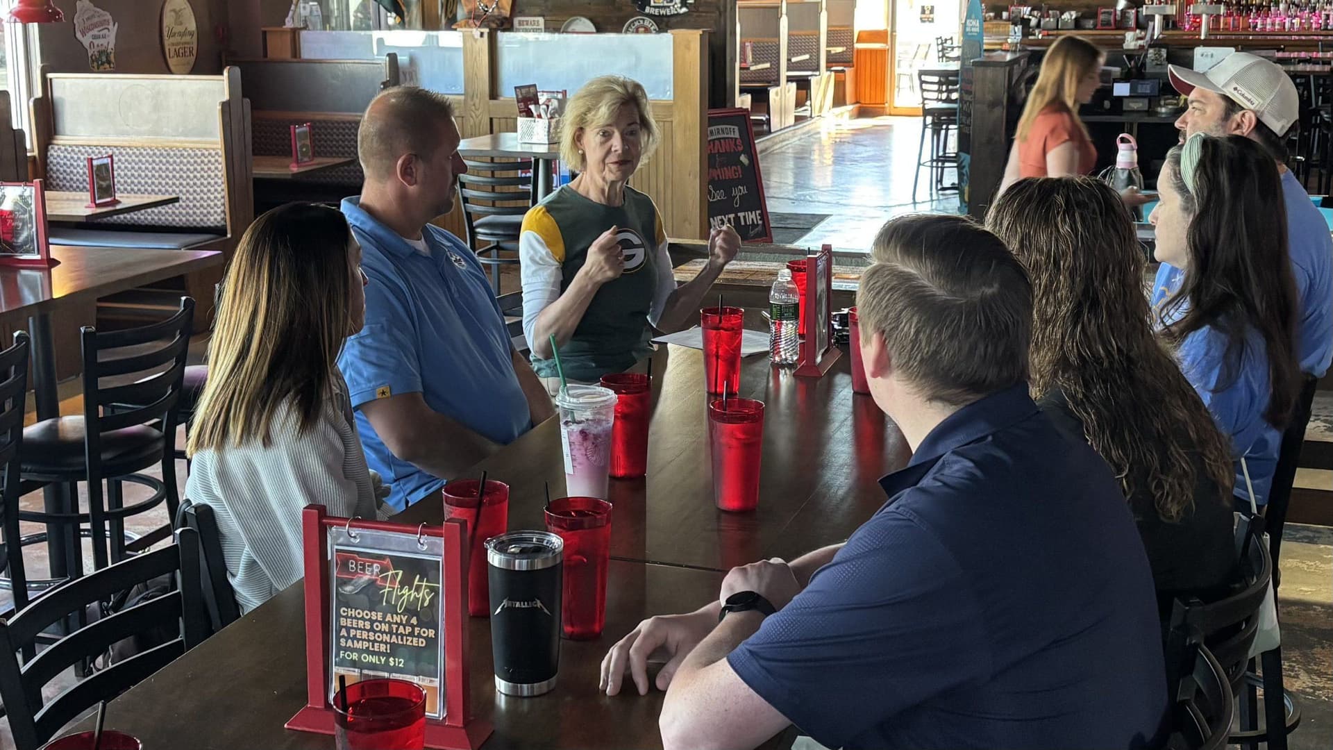 Senator Baldwin Talks Sports Streaming Costs in Eau Claire