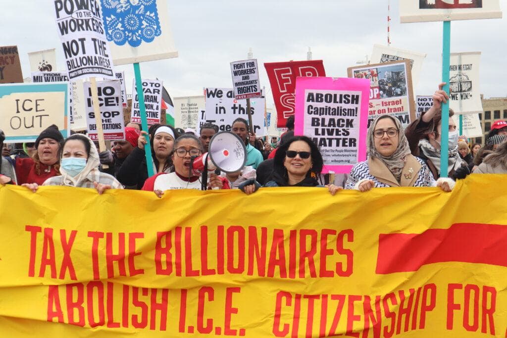 May Day march in Milwaukee unites immigrants, workers against Trump policies