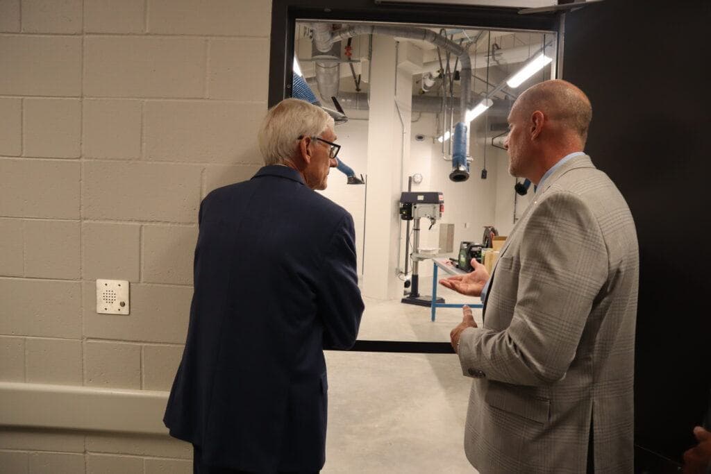 Gov. Tony Evers tours new Milwaukee juvenile facility for 32 boys