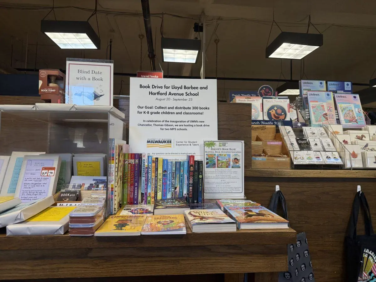 UWM is hosting a book drive for MPS students. Here’s how you can donate