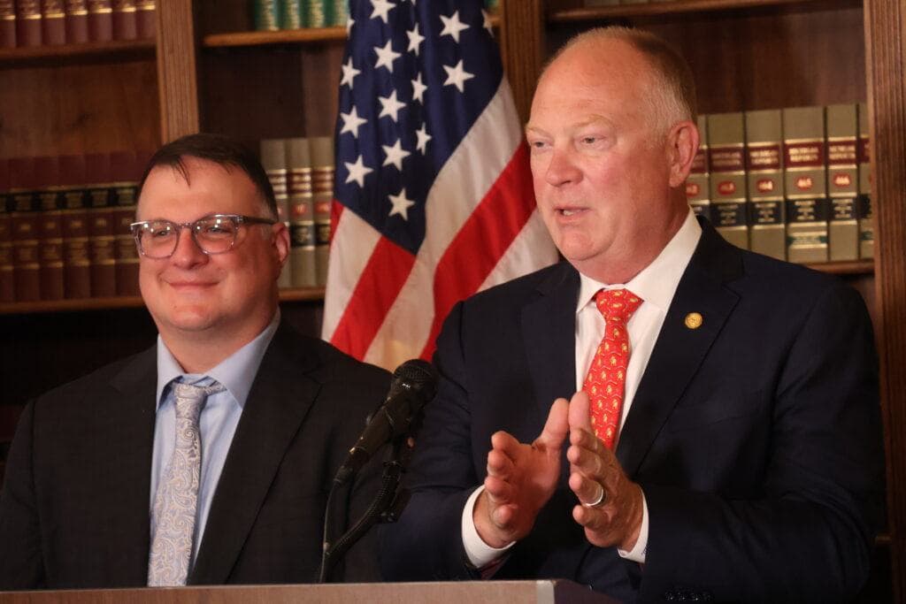 Rank MI Vote says Matt Maddock threatened volunteers at Michigan GOP endorsement convention