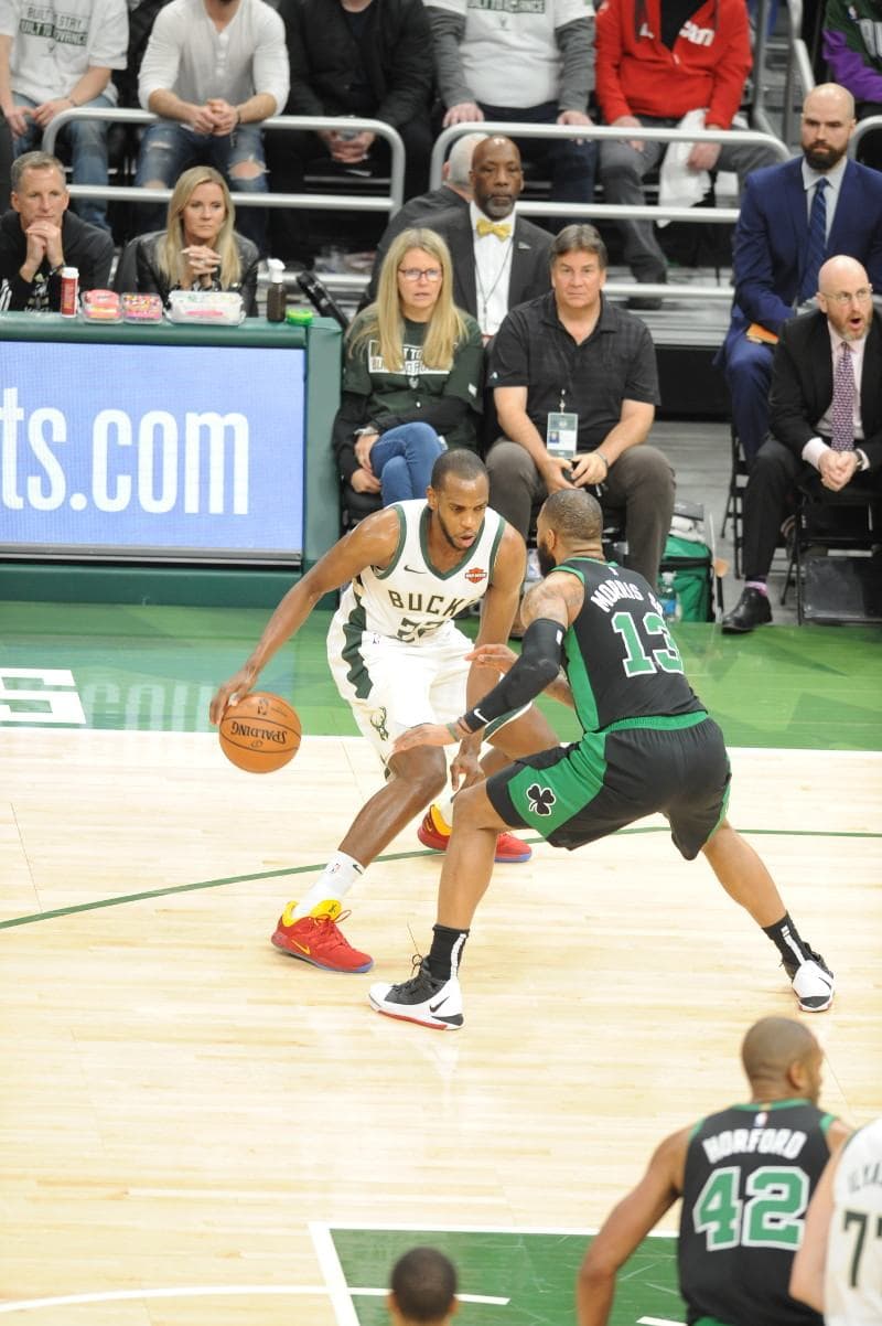 The Milwaukee Bucks lost the First Game of a Seven-Game Series to the Boston Celtics