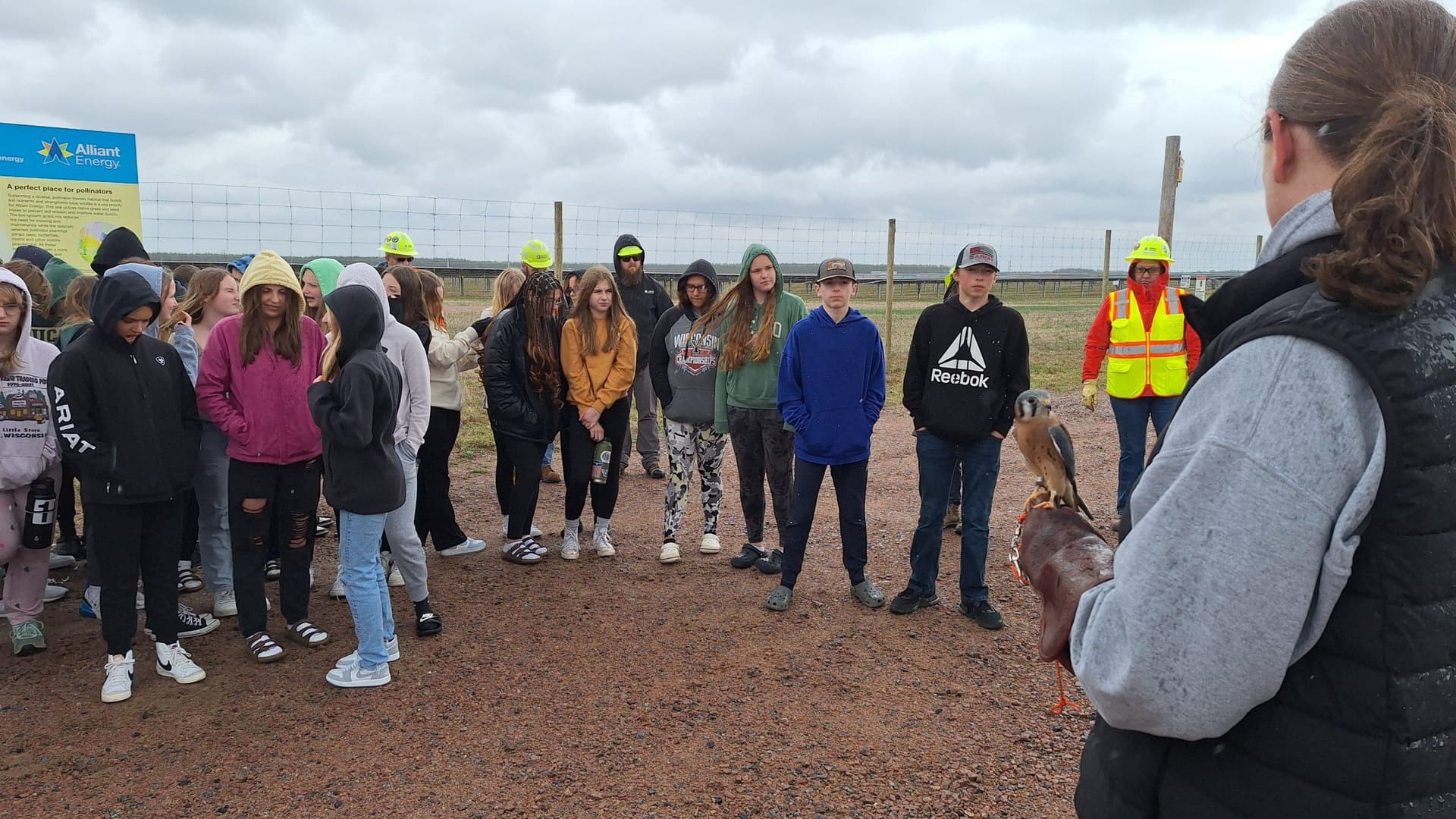 Wood County Solar Project Hosts Nekoosa Middle School Students