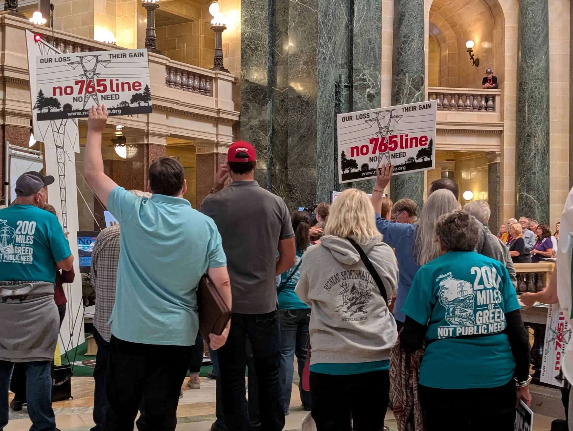Power Line Opponents Take Their Fight to the Capitol, Secure 25 Legislative Commitments