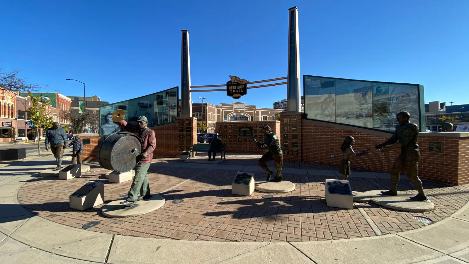 Packers Heritage Trail Plaza to be moved