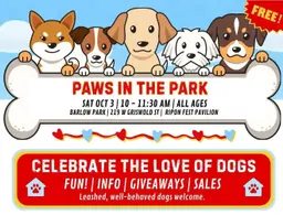 Paws in the Park Podcast