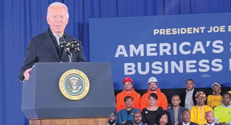 President Biden Visits Milwaukee