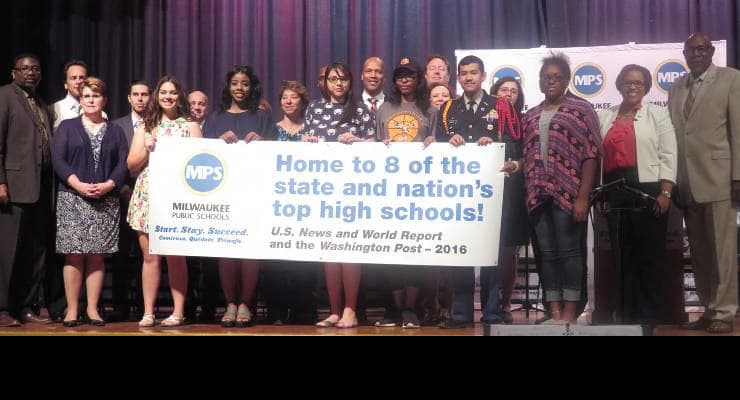 Milwaukee School of Languages Ranked Number One Most Challenging High School in Wisconsin