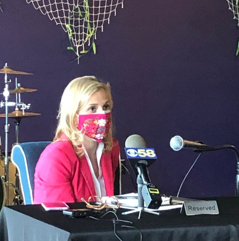 Wisconsin State Treasurer Sarah Godlewski Kicks Off Her US Senate Campaign Tour in Milwaukee