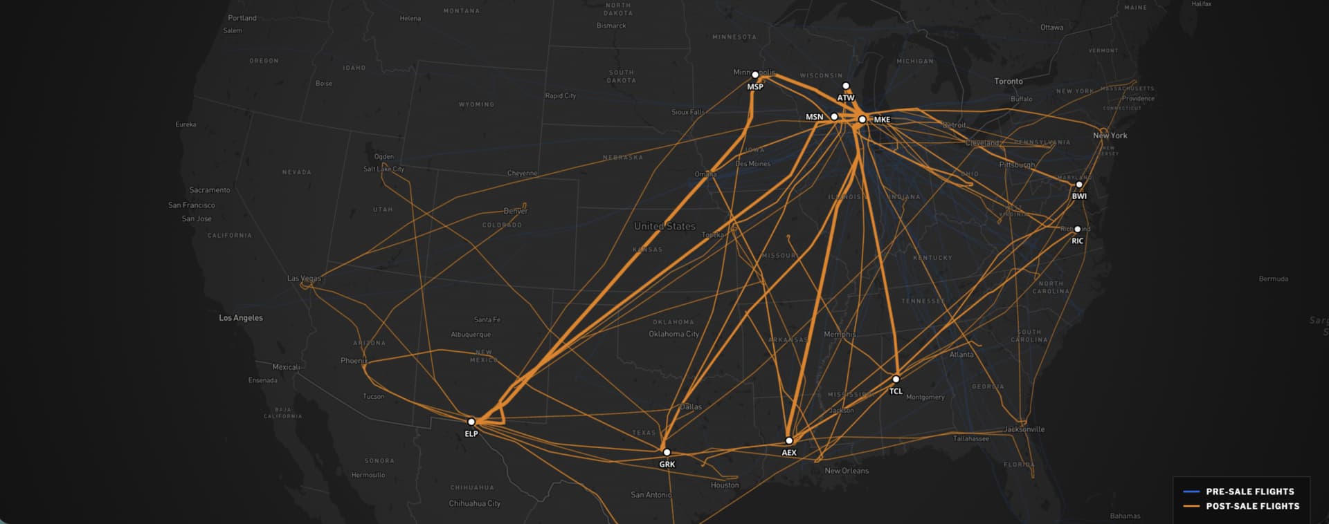 Tracking the regional Wisconsin airline that chartered flights for ICE