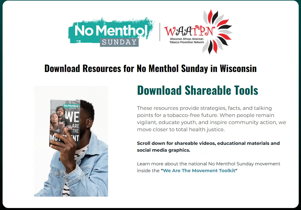 No Menthol Sunday