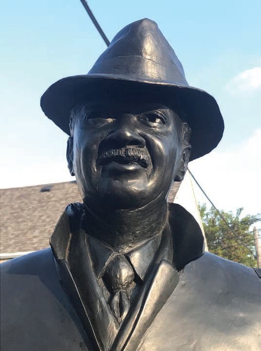 Ceremony Held to Dedicate Statue of the Late Welford Sanders