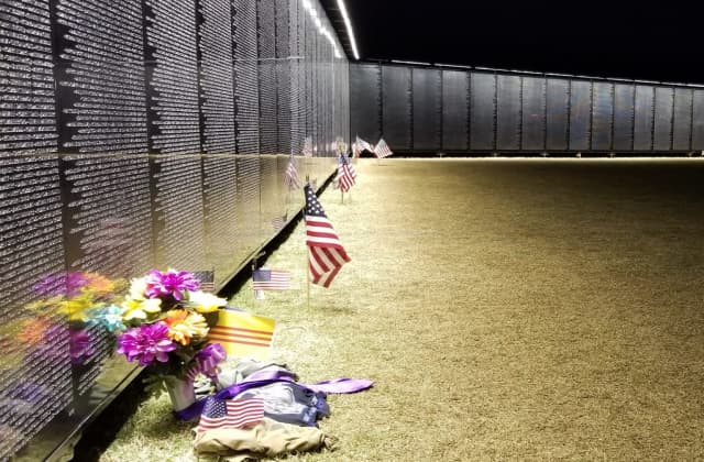 Vietnam Memorial Replica 'The Wall That Heals' Visits Hartland