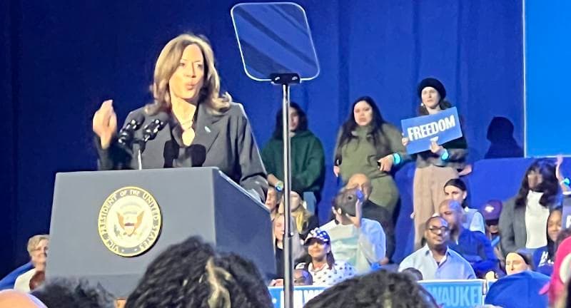 Kamala Harris Energizes a Packed Crowd at Milwaukee Rally, Urging Voter Participation Ahead of Election