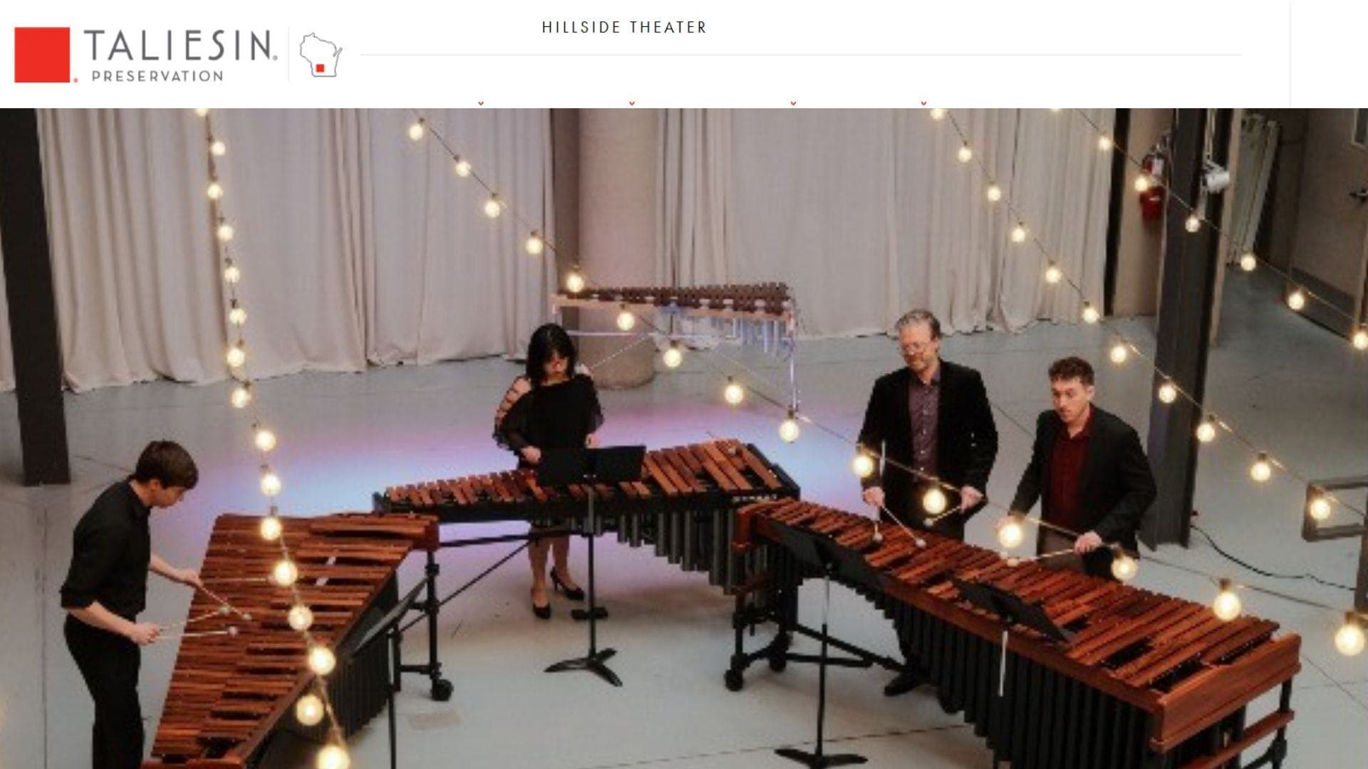 Heartland Marimba to perform at Taliesin’s Hillside Theater