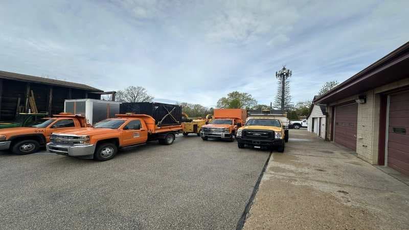 Public Works Crews from Across Racine County Aid Wind Point After Storm