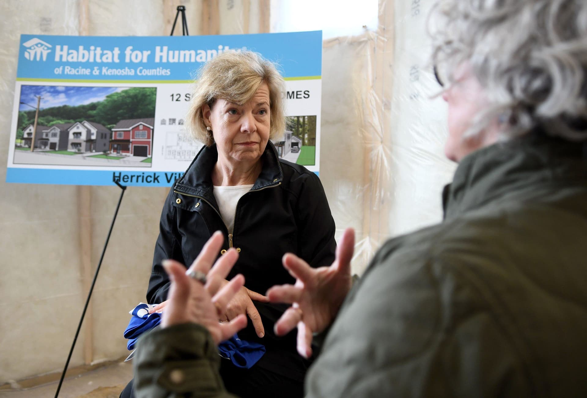 Baldwin visits Racine, discusses housing, Iran war, and what's happening quietly in Congress