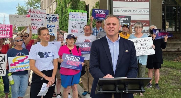 Wisconsin Democrats Mobilize Voters After The Fall of Roe v. Wade