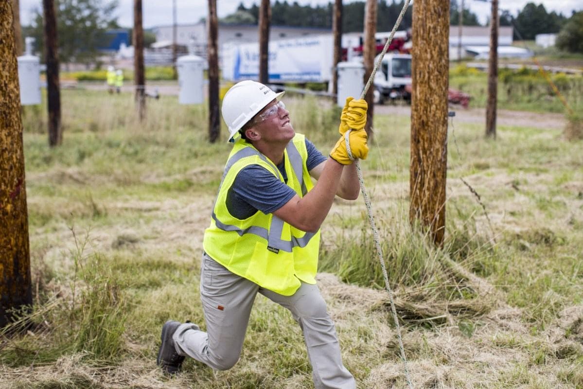 As data centers test Wisconsin’s electrical grid, job opportunities flourish 60 feet in the air