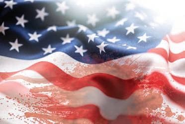 The American Flag Is Soaked in Black Blood