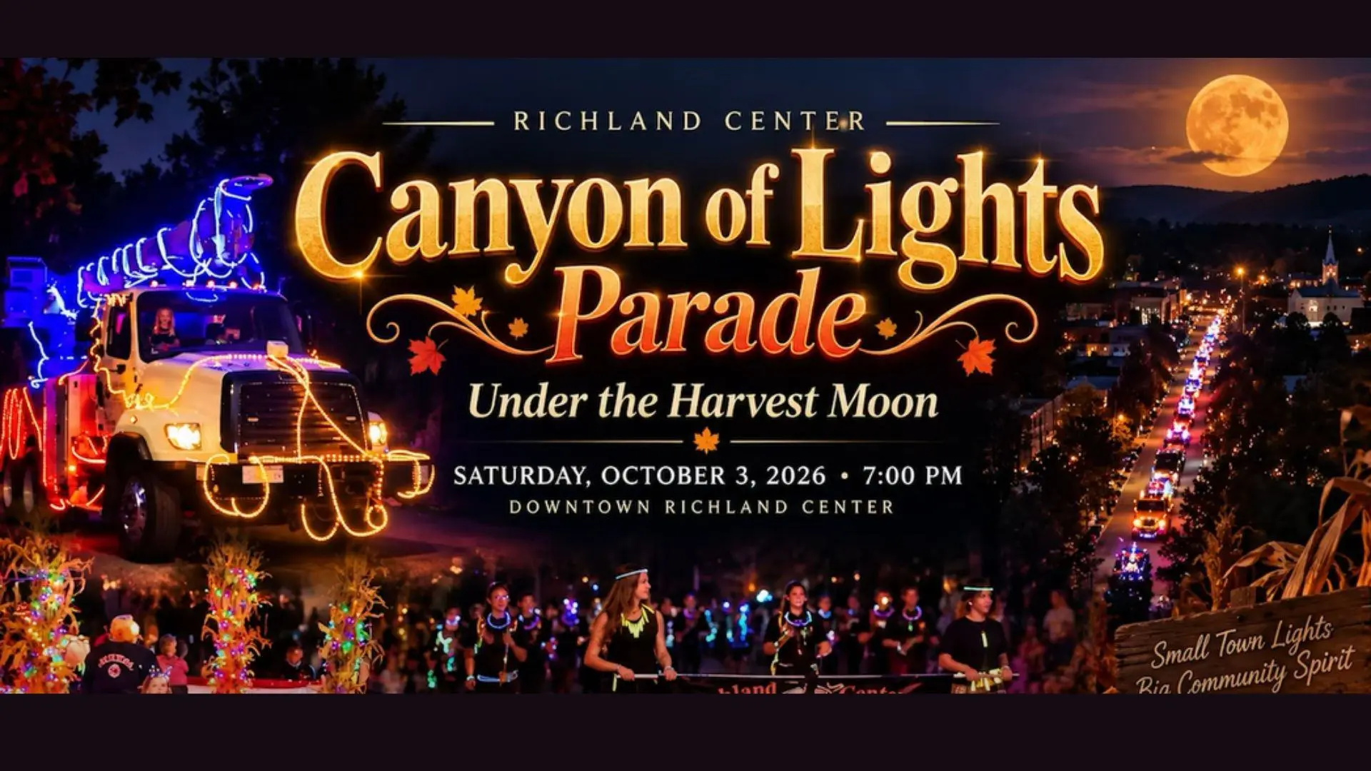 Canyon of Lights Parade coming up Saturday