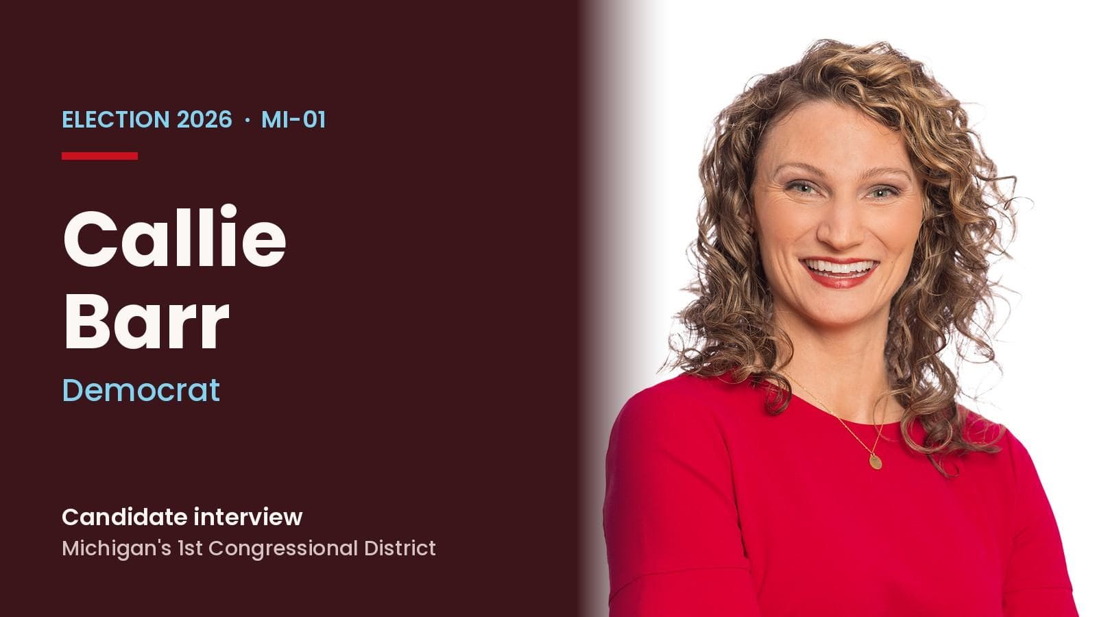Democrat Callie Barr tries again to unseat Bergman in 1st Congressional District race