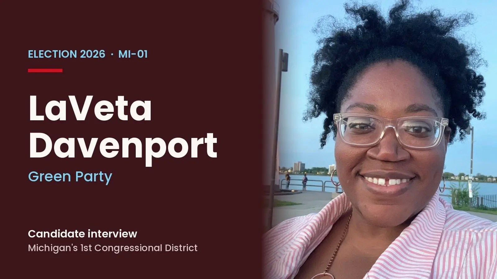 Green Party’s LaVeta Davenport seeks to unseat Bergman in race for 1st Congressional District