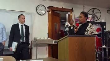 Lena Taylor faces Chris Larson on “Offensive comments issue” – Video