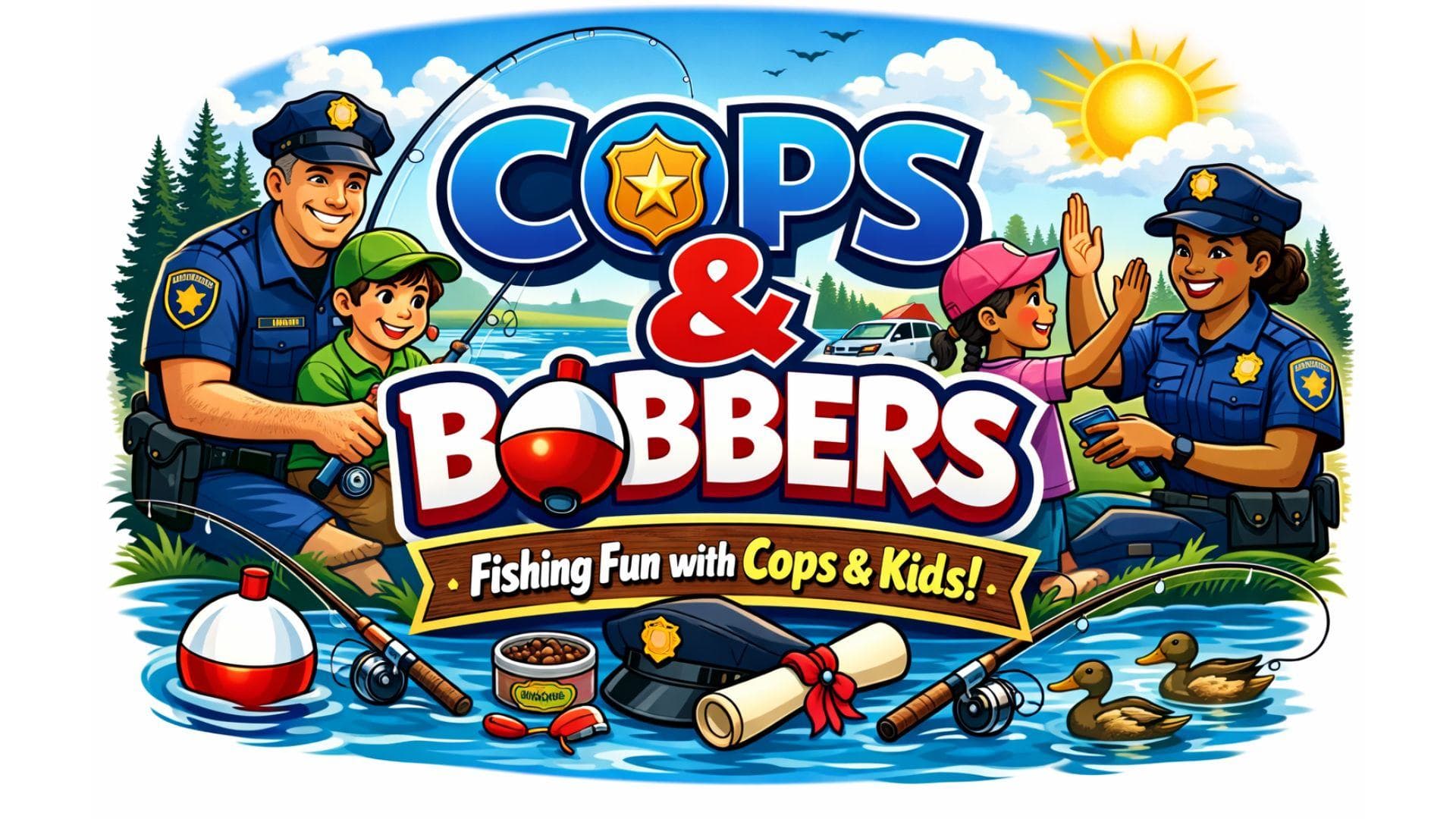 Annual Cops and Bobbers Fishing Derby this Saturday