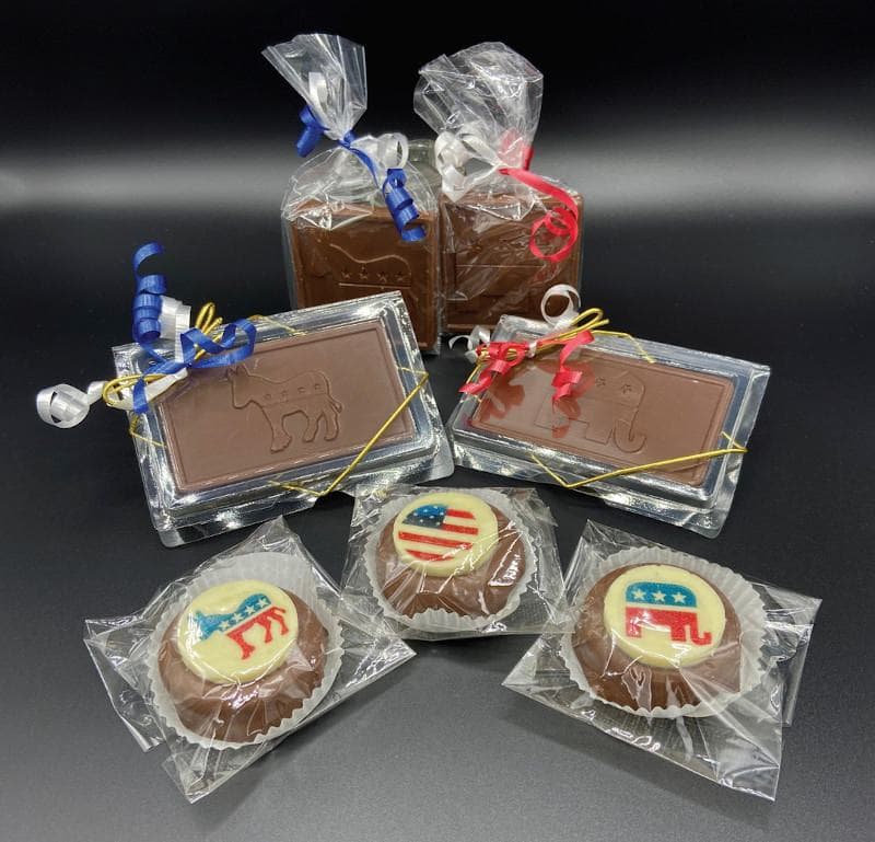 Chocolate Store Hosting Political Poll Based on Chocolate Sales