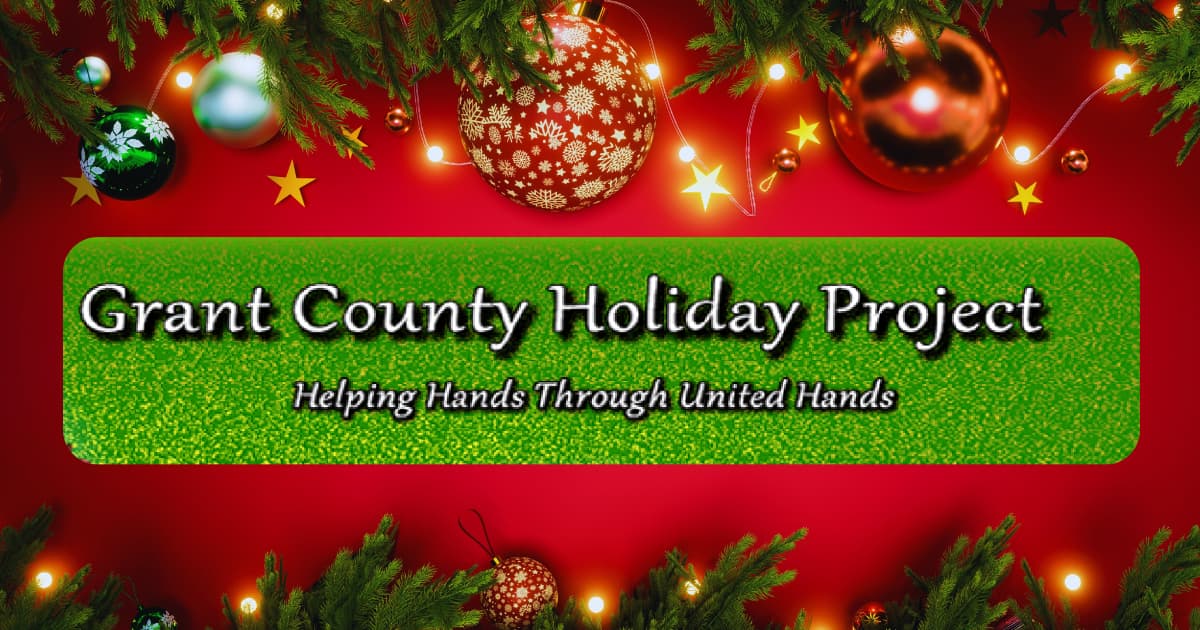 The Grant County Holiday Project announces distribution date