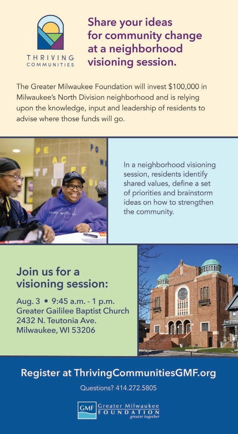 Share Your Ideas for Community Change at a Neighborhood Visioning Session on August 3rd