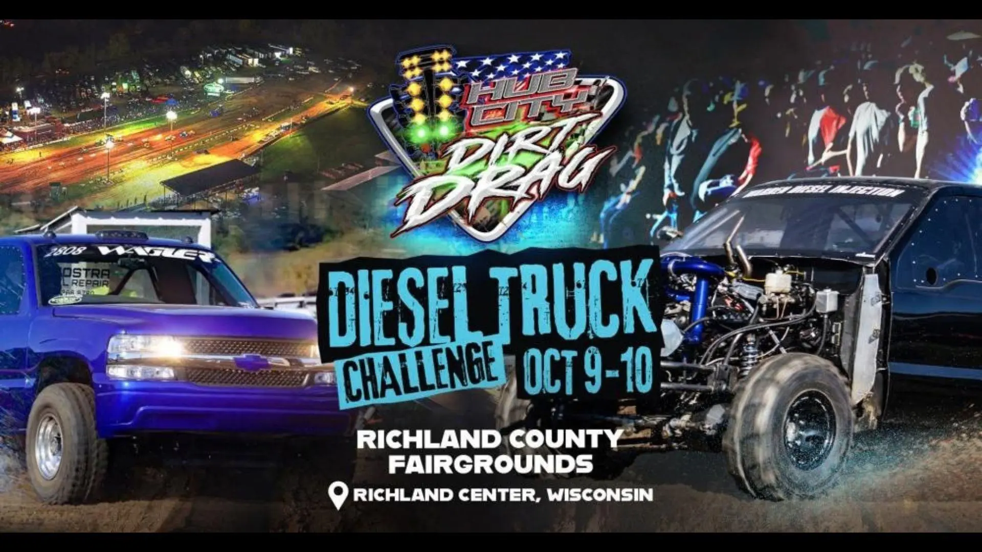 The Hub City 2026 Diesel Truck Challenge happens Friday and Saturday
