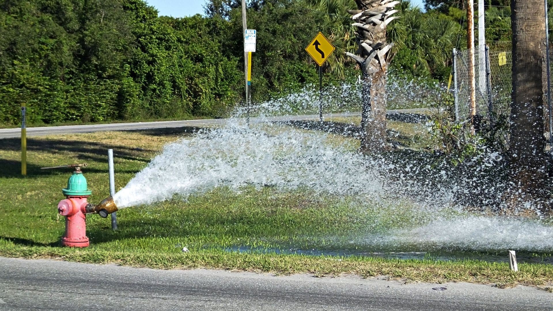 The Village of Blue River to flush hydrants
