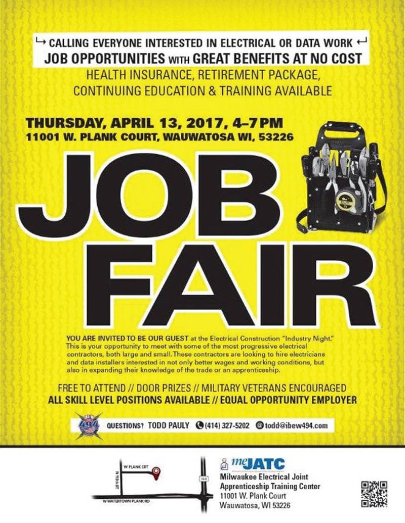 Job Fair on April 13th